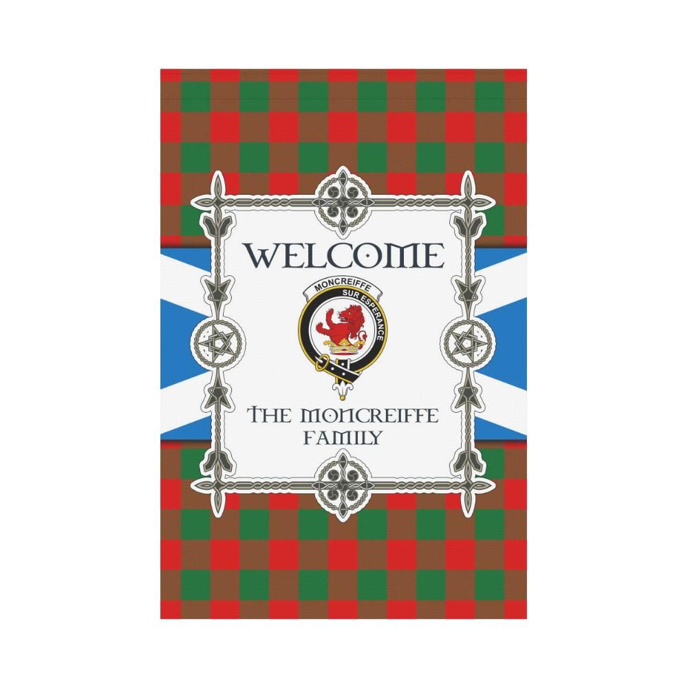 Moncreiffe Clan Garden Flag, Scottish Tartan Moncreiffe Clans Garden Flag New Style