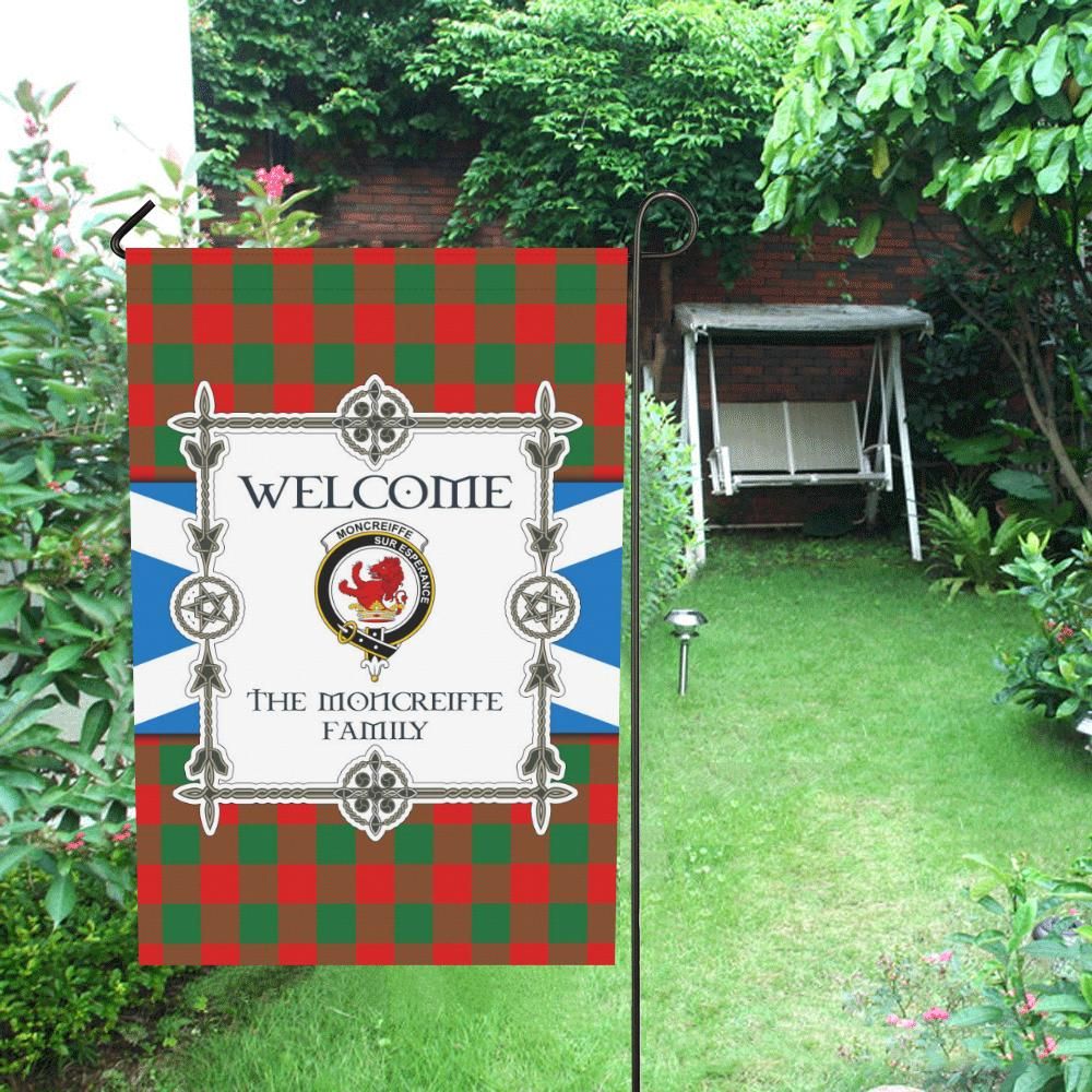 Moncreiffe Clan Garden Flag, Scottish Tartan Moncreiffe Clans Garden Flag New Style