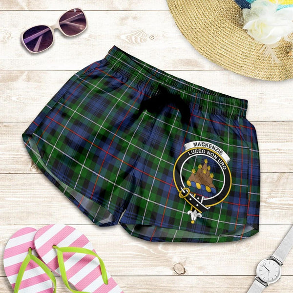 Scottish Tartan MacKenzie Modern Clans Women Short Badge Style