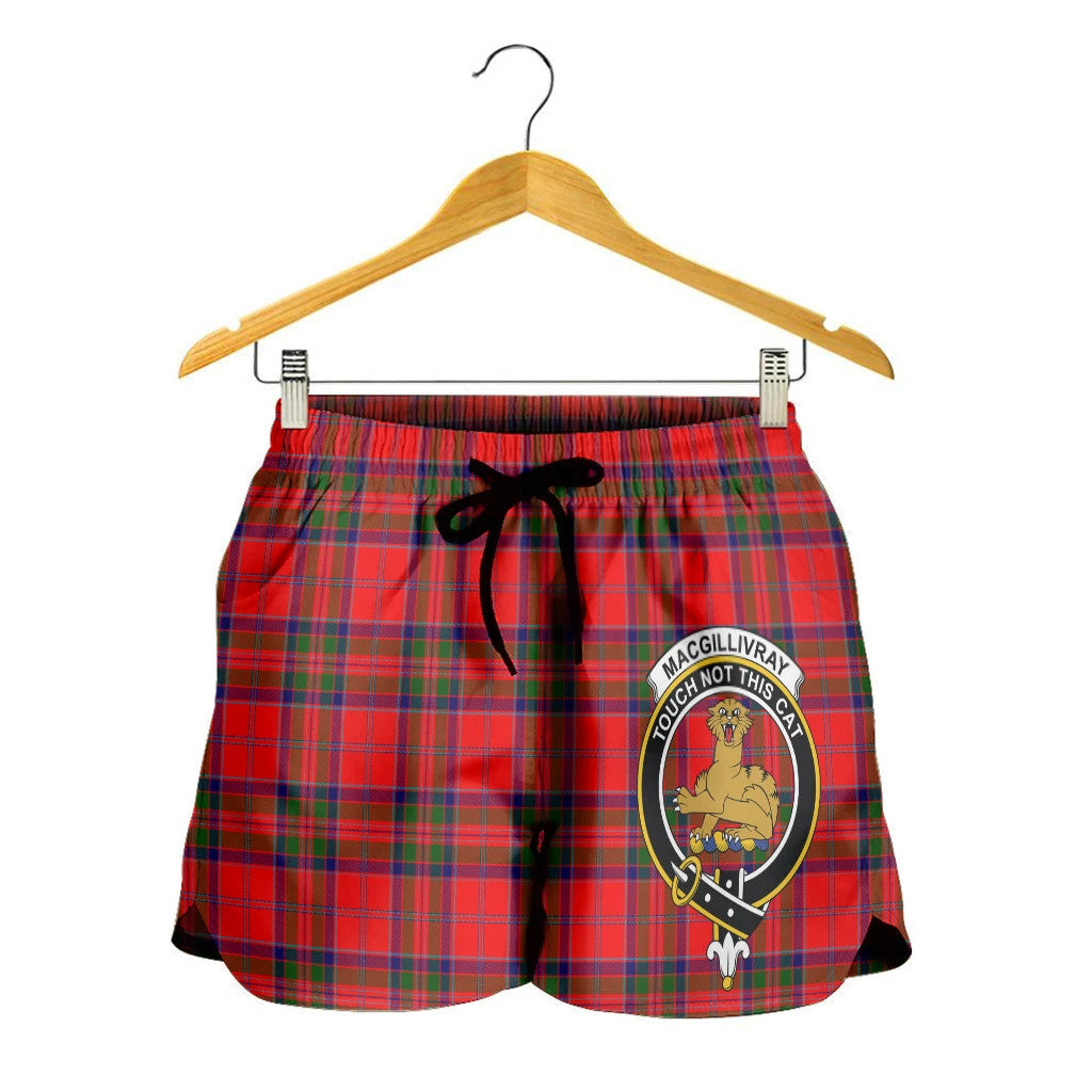 Scottish Tartan MacGillivray Modern Clans Women Short Badge Style