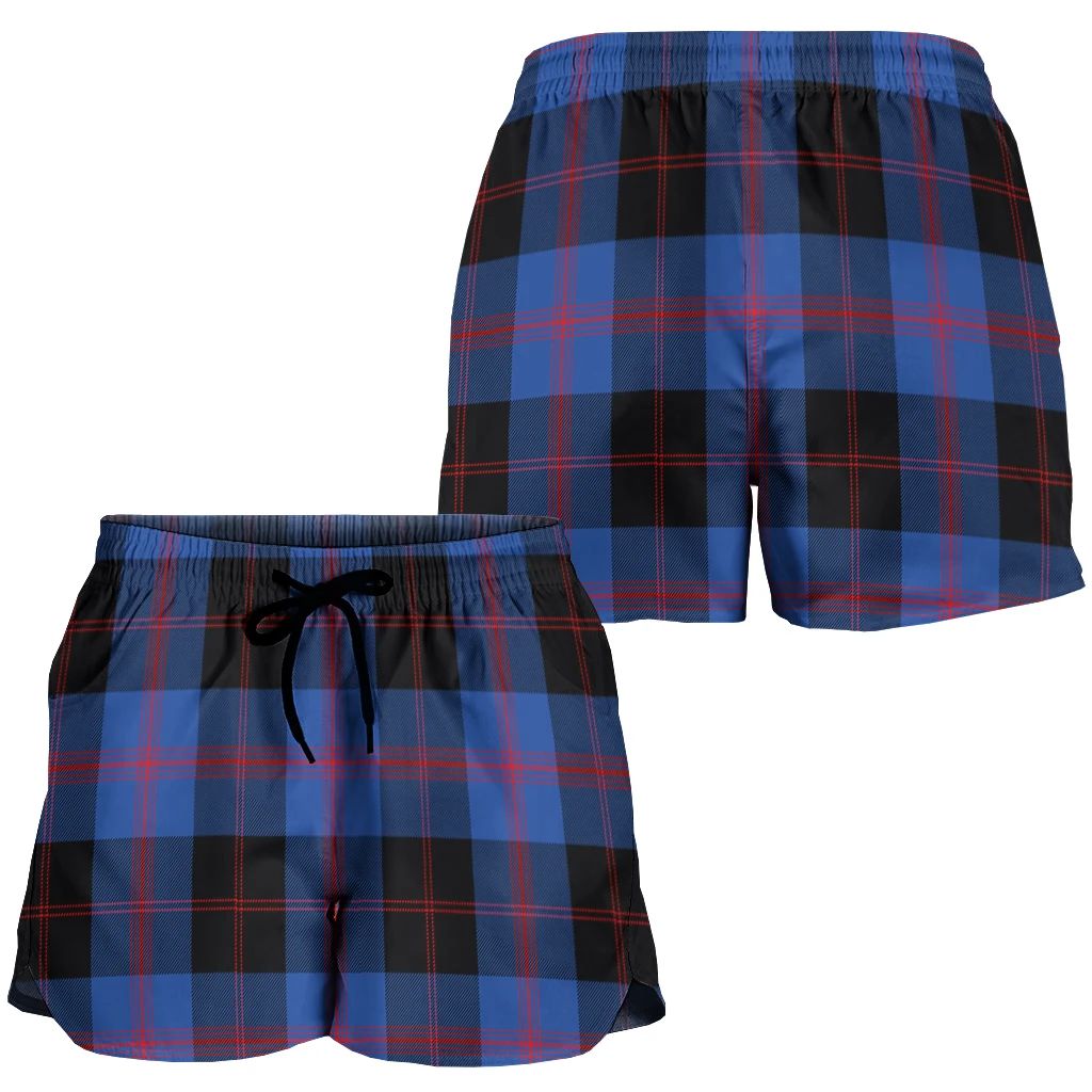 Scottish Tartan Maule Clans Women Short Badge Style