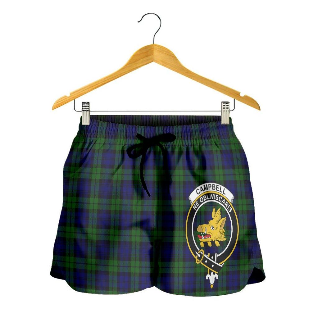 Scottish Tartan Campbell Modern Clans Women Short Badge Style