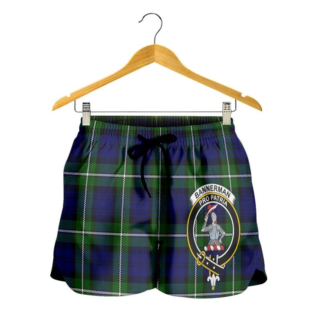 Scottish Tartan Bannerman Clans Women Short Badge Style