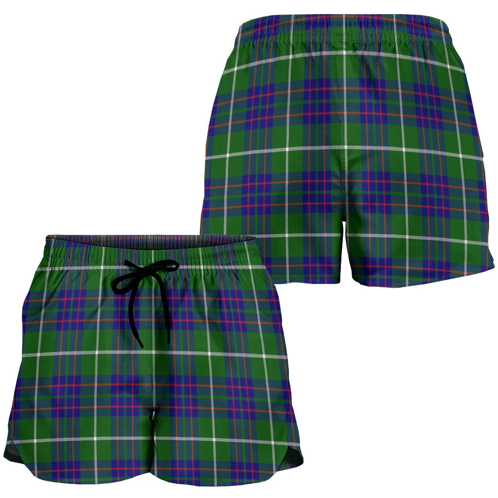 Scottish Tartan MacIntyre Hunting Modern Clans Women Short Badge Style