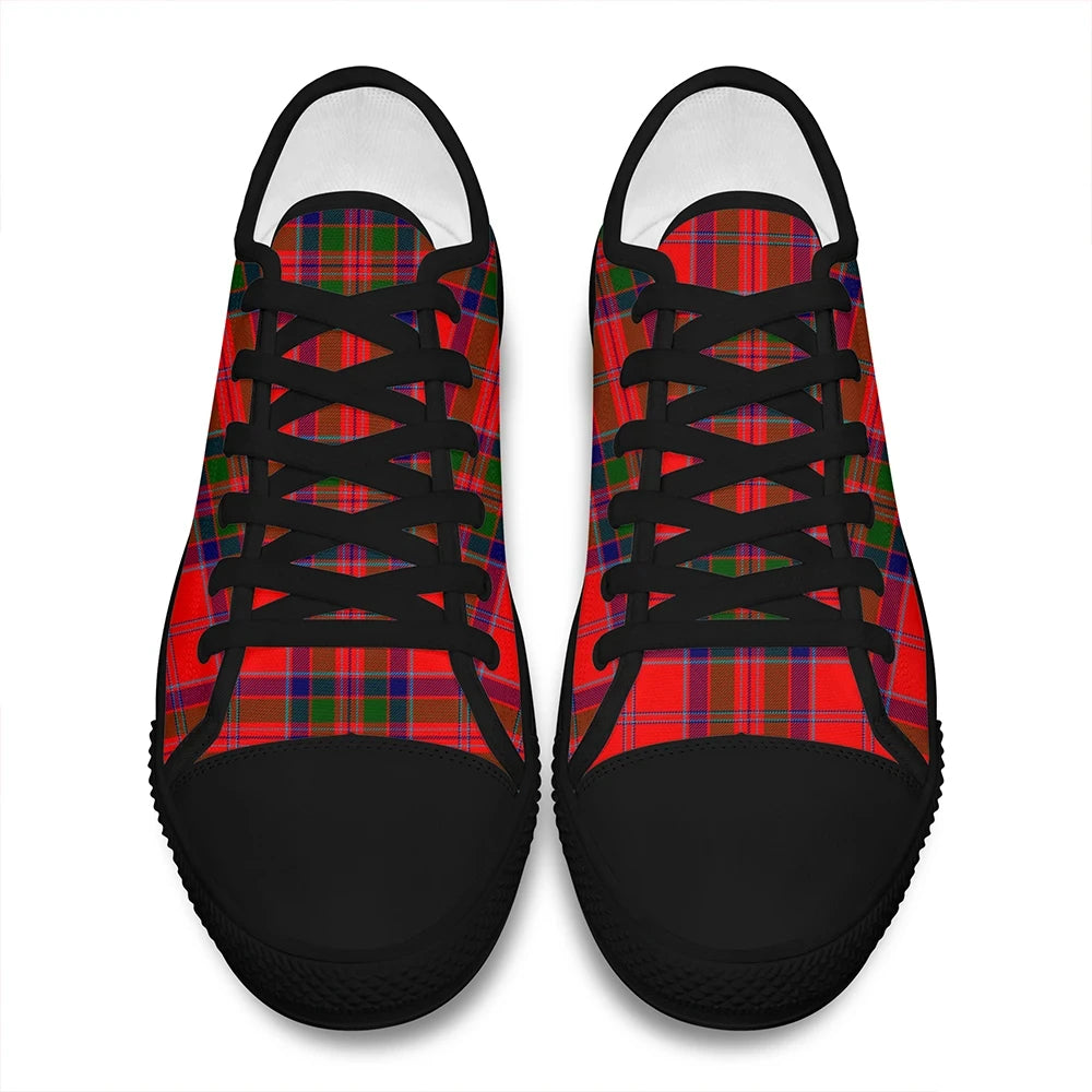 MacGillivray Modern Tartan Plaid Low Top Shoes