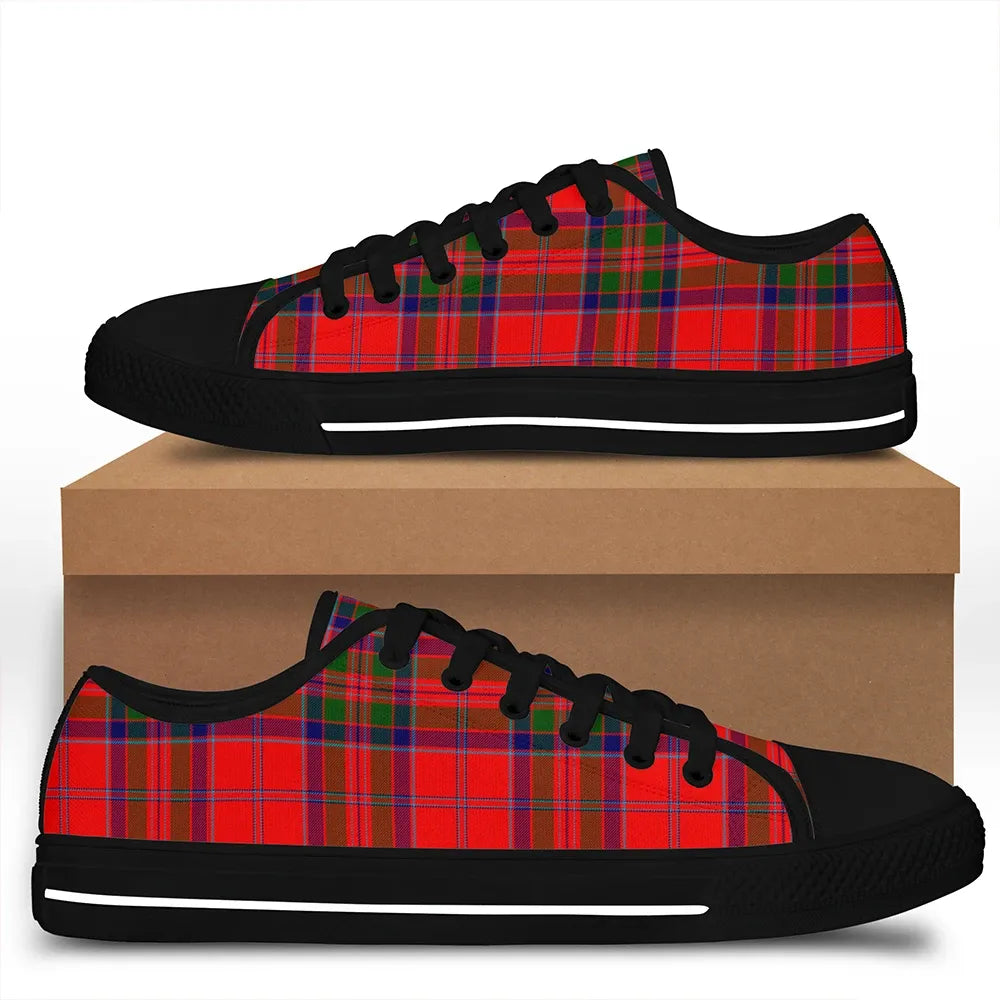 MacGillivray Modern Tartan Plaid Low Top Shoes