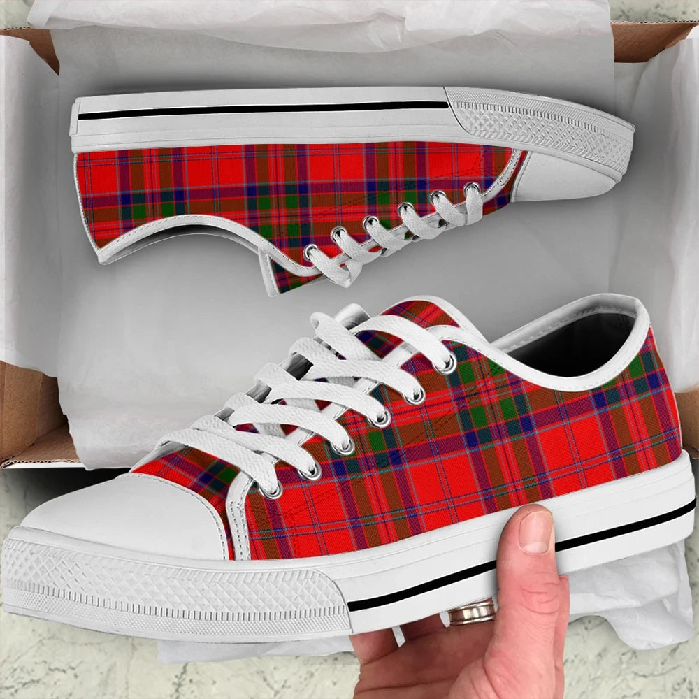 MacGillivray Modern Tartan Plaid Low Top Shoes