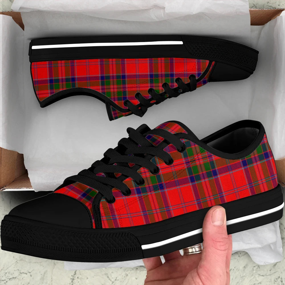 MacGillivray Modern Tartan Plaid Low Top Shoes