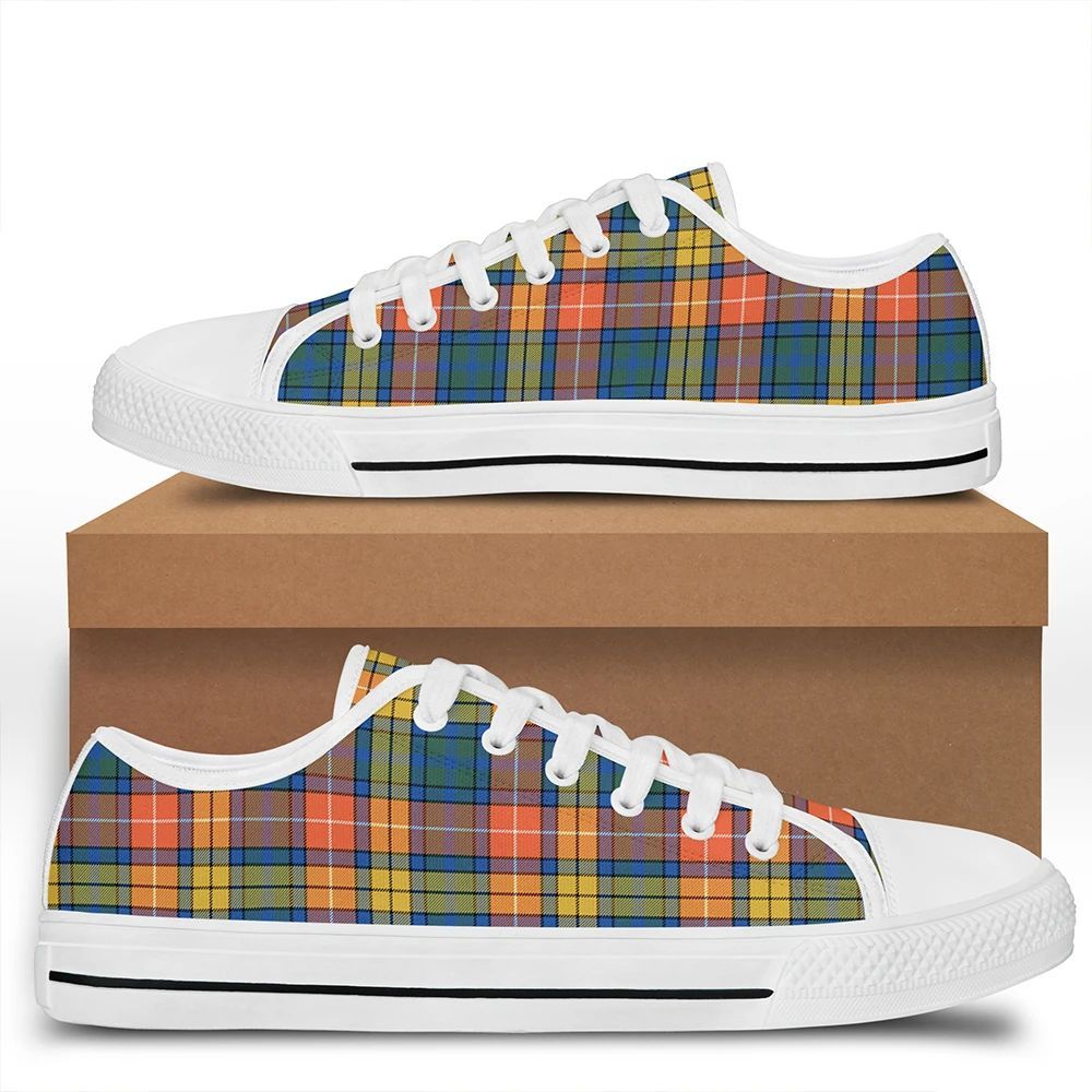 Buchanan Ancient Tartan Plaid Low Top Shoes