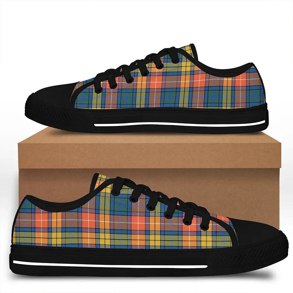 Buchanan Ancient Tartan Plaid Low Top Shoes