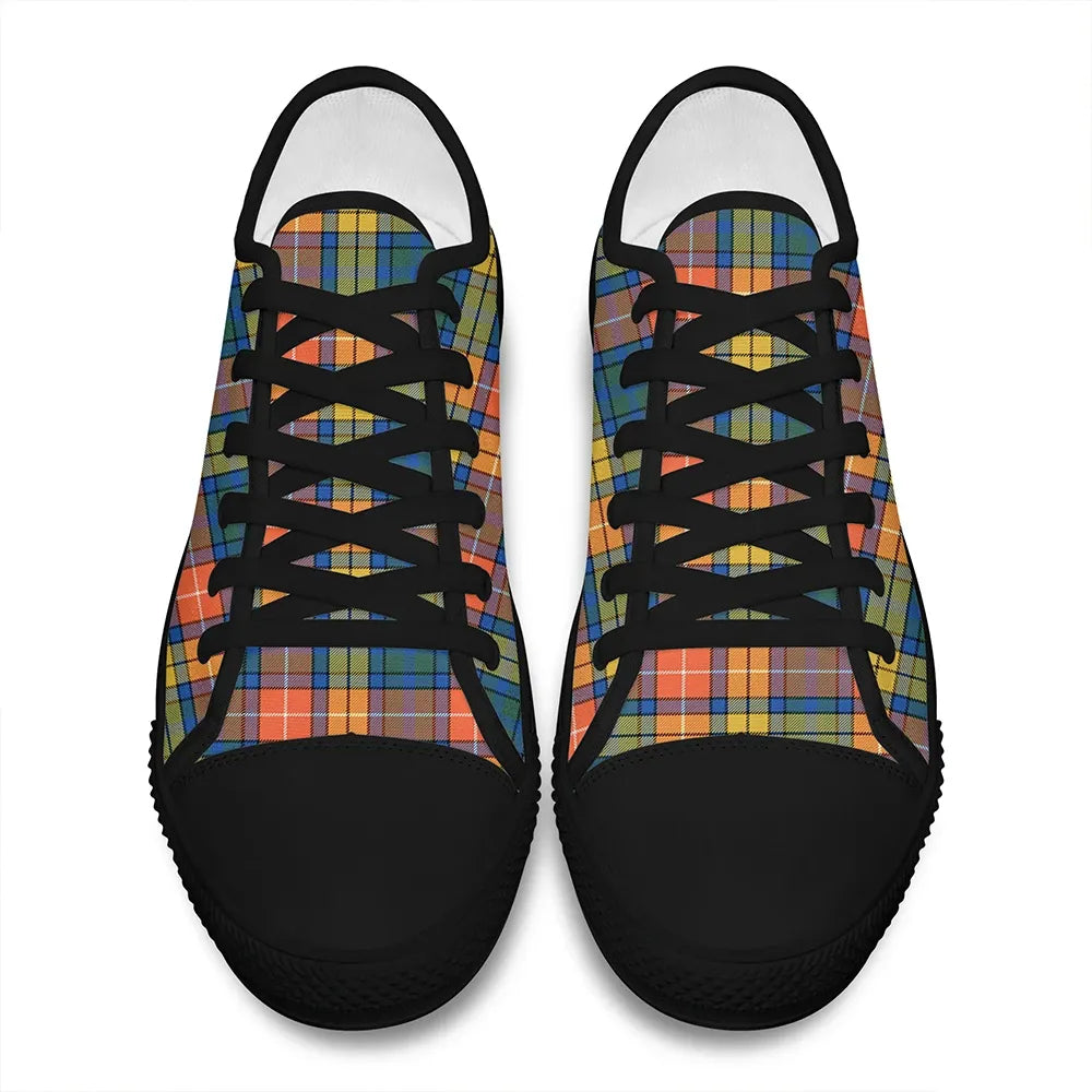 Buchanan Ancient Tartan Plaid Low Top Shoes