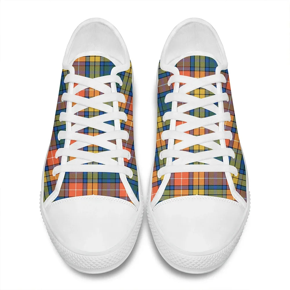 Buchanan Ancient Tartan Plaid Low Top Shoes