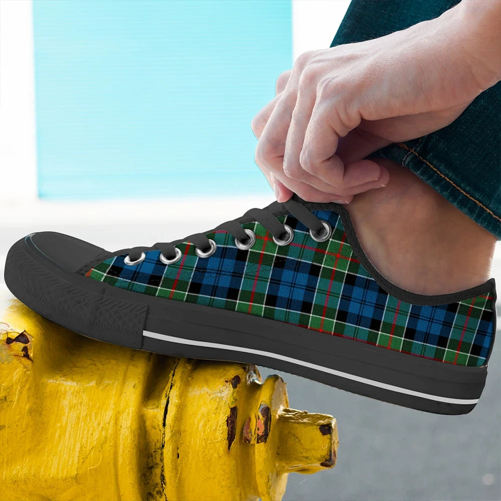 Colquhoun Ancient Tartan Plaid Low Top Shoes