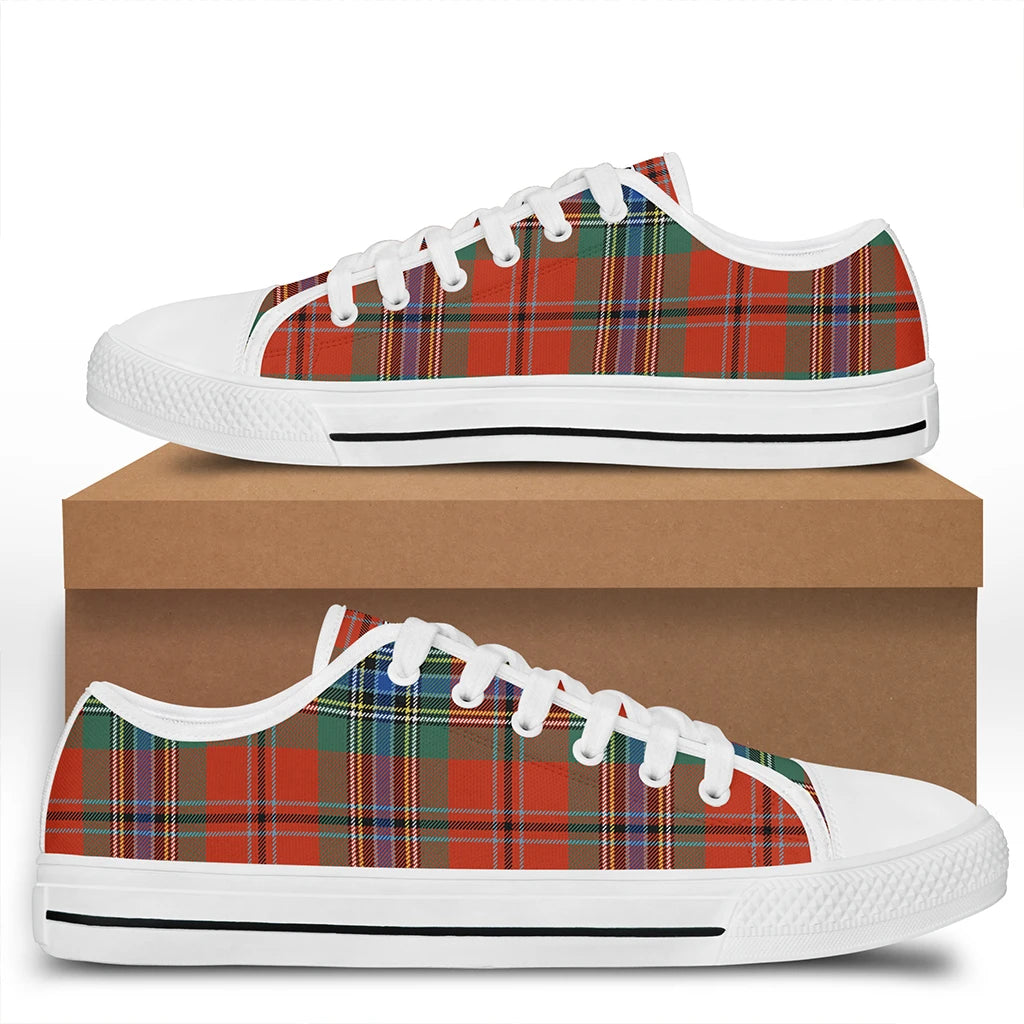 MacLean of Duart Ancient Tartan Crest Low Top Shoes