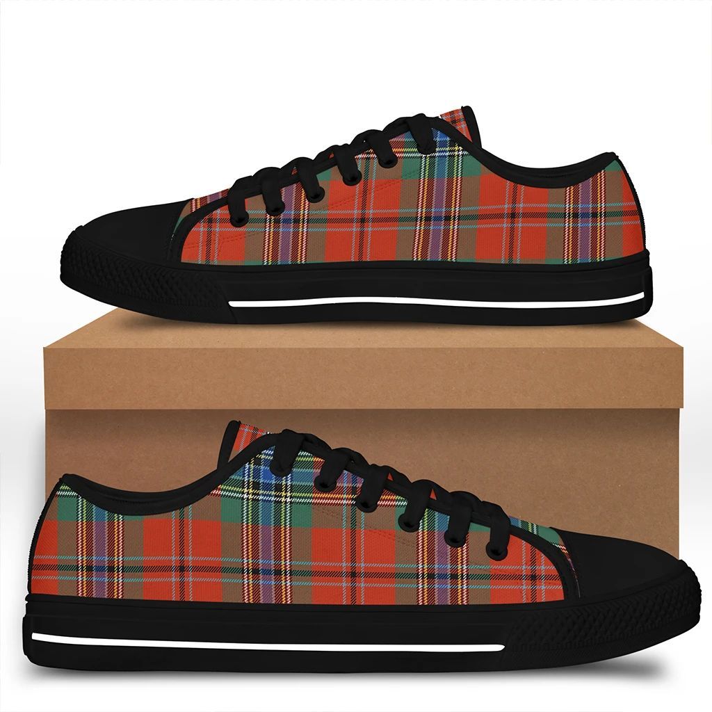 MacLean of Duart Ancient Tartan Crest Low Top Shoes