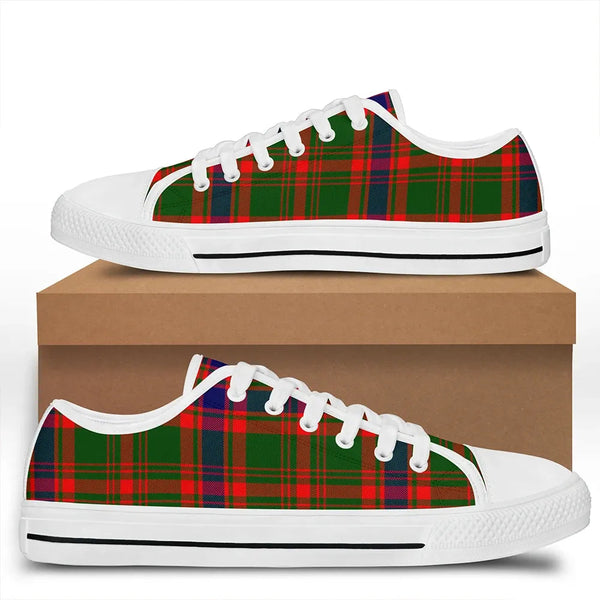 Nithsdale District Tartan Plaid Low Top Shoes