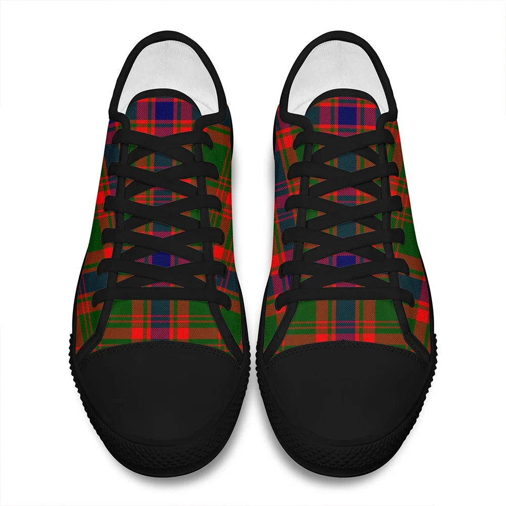 Nithsdale District Tartan Plaid Low Top Shoes