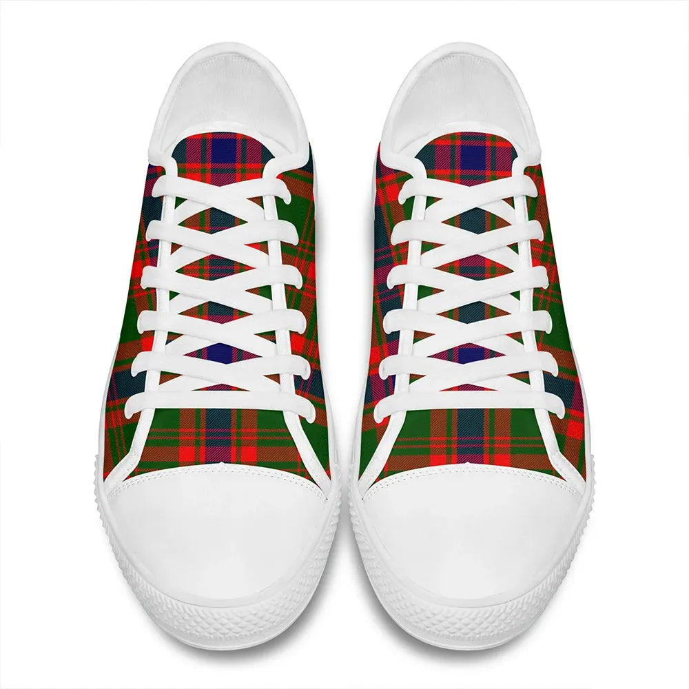 Nithsdale District Tartan Plaid Low Top Shoes