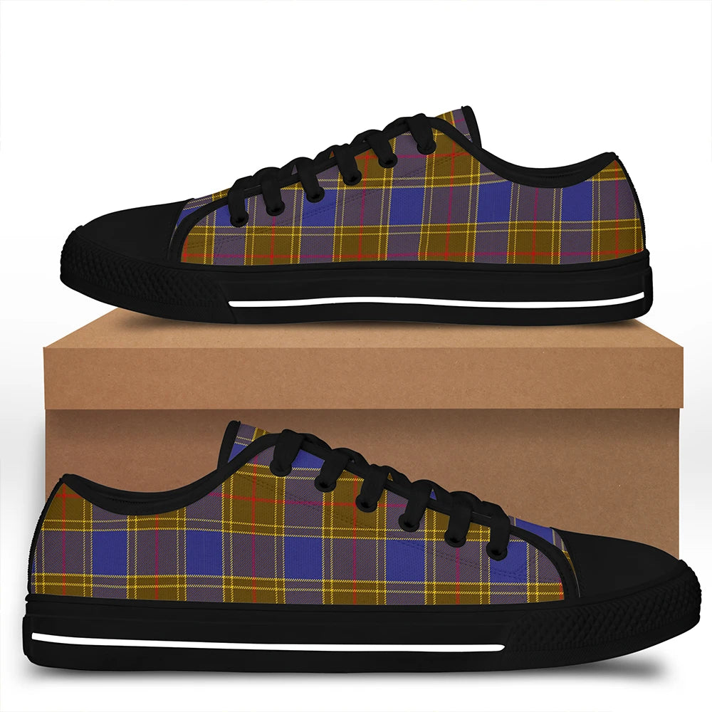 Balfour Modern Tartan Plaid Low Top Shoes