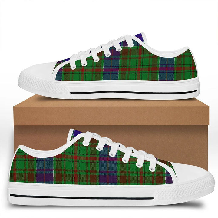 Adam Tartan Crest Low Top Shoes