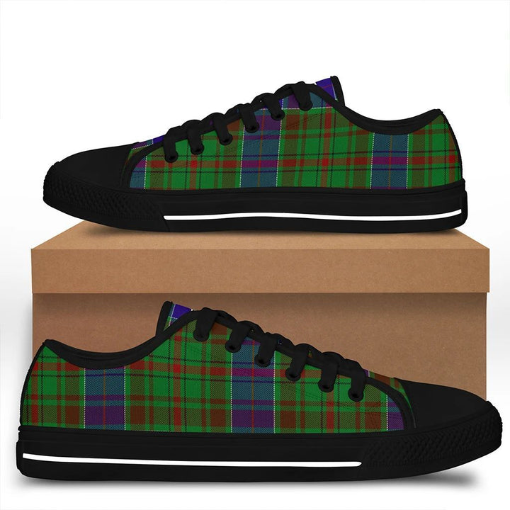 Adam Tartan Crest Low Top Shoes