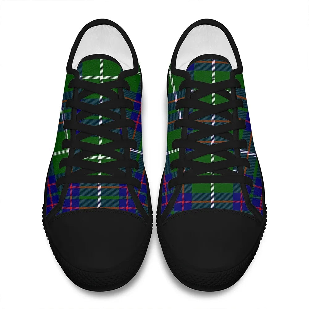 MacIntyre Hunting Modern Tartan Plaid Low Top Shoes