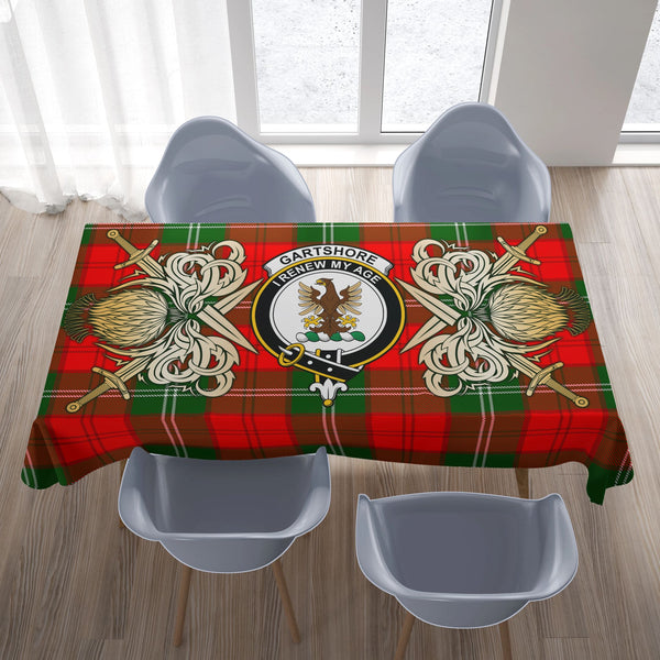 Gartshore Tartan Tablecloth Courage Symbol Style