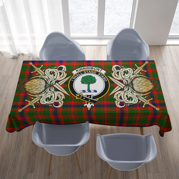 Kinninmont Tartan Tablecloth Courage Symbol Style