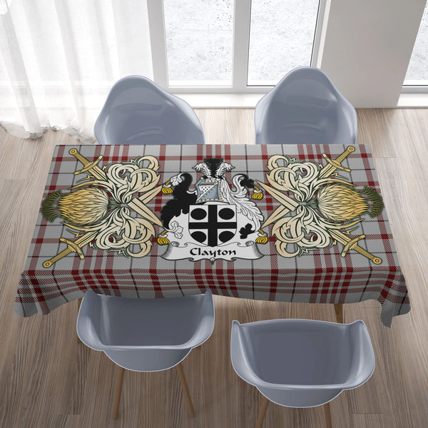 Clayton Tartan Tablecloth Courage Symbol Style