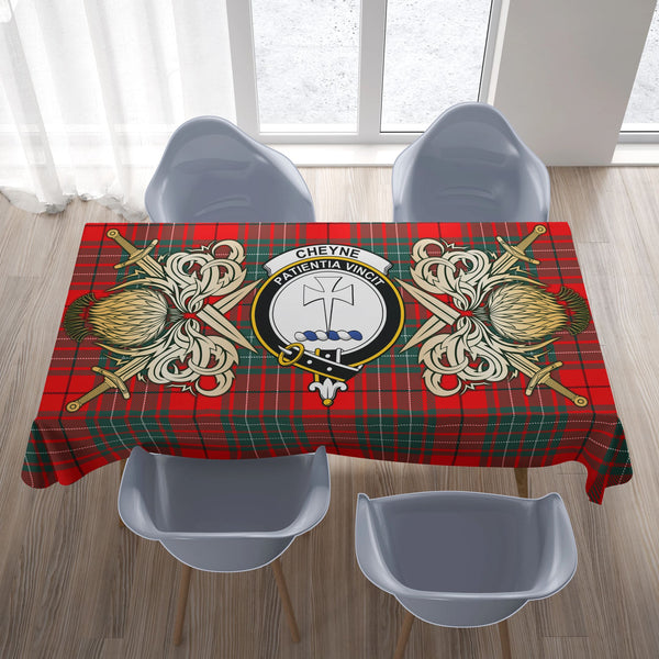 Cheyne Tartan Tablecloth Courage Symbol Style