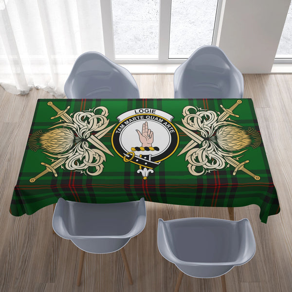 Logie Tartan Tablecloth Courage Symbol Style