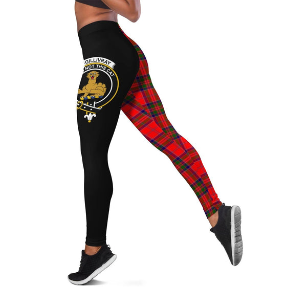 MacGillivray Modern Crest Tartan Leggings | Over 500 Tartans | Special Custom Design