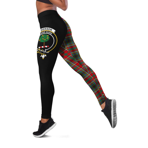 Anderson of Arbrake Crest Tartan Leggings | Over 500 Tartans | Special Custom Design