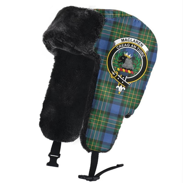 MacLaren Ancient Tartan Crest Trapper Hat