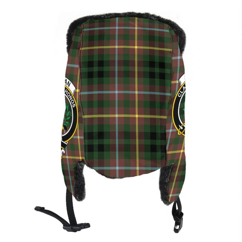 Buchanan Ancient Tartan Crest Trapper Hat