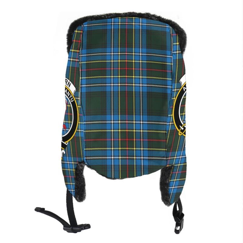 Cockburn Modern Tartan Crest Trapper Hat