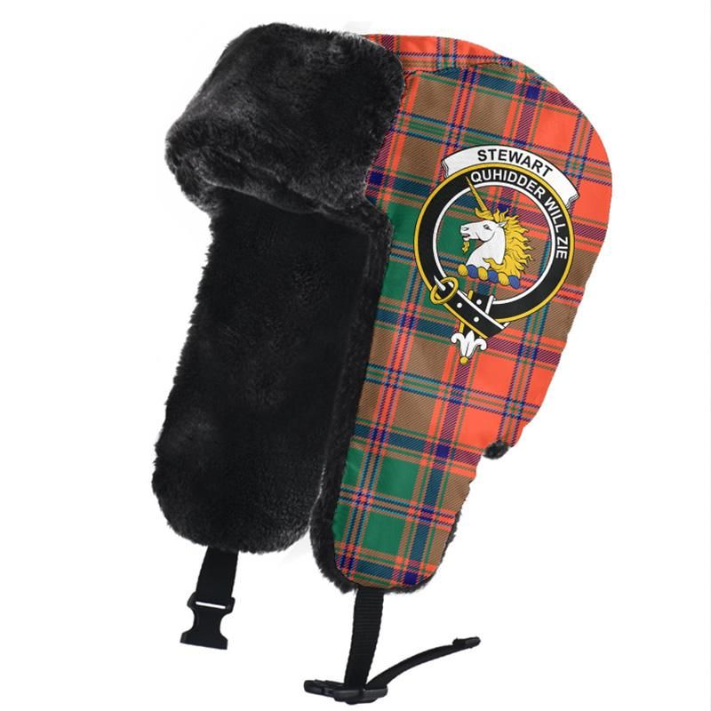 Stewart of Appin Ancient Tartan Crest Trapper Hat