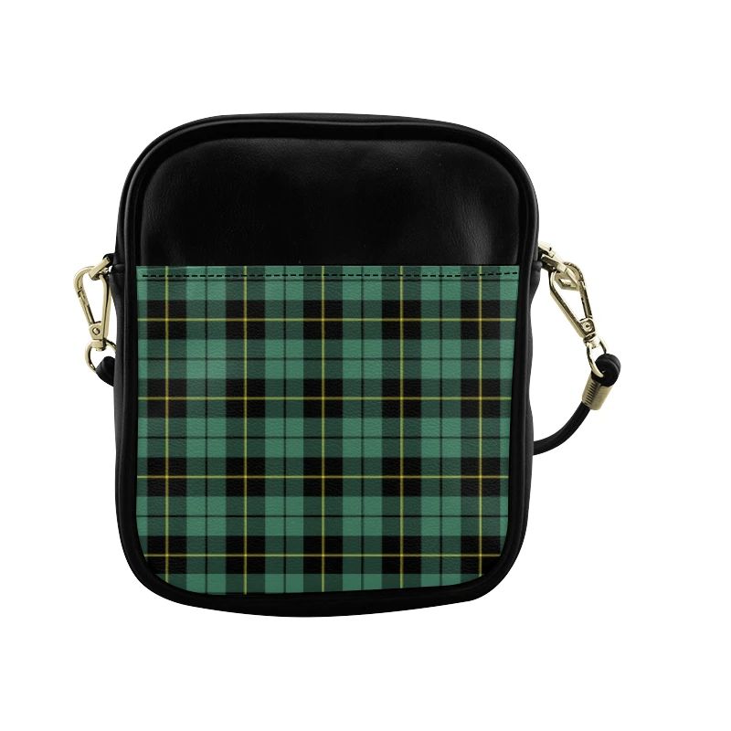 Wallace Hunting Ancient Tartan Plaid Sling Bag