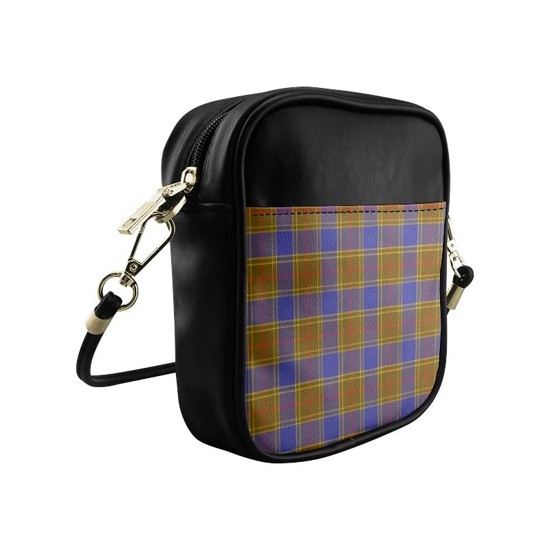 Balfour Modern Tartan Plaid Sling Bag