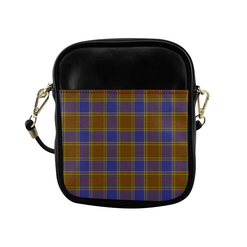 Balfour Modern Tartan Plaid Sling Bag