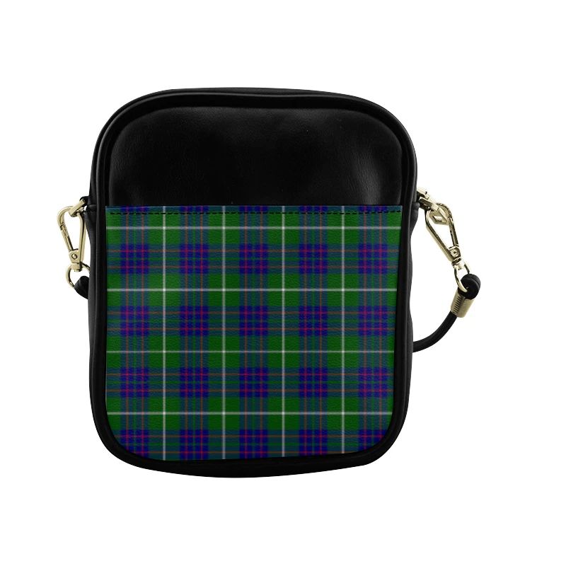 MacIntyre Hunting Modern Tartan Plaid Sling Bag