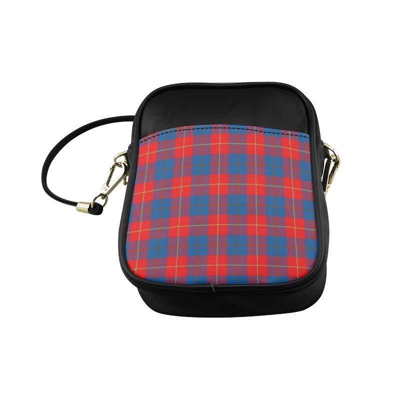 Galloway Red Tartan Plaid Sling Bag