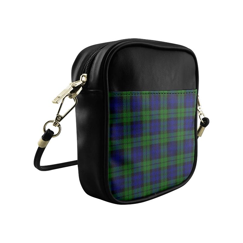 Campbell Modern Tartan Plaid Sling Bag