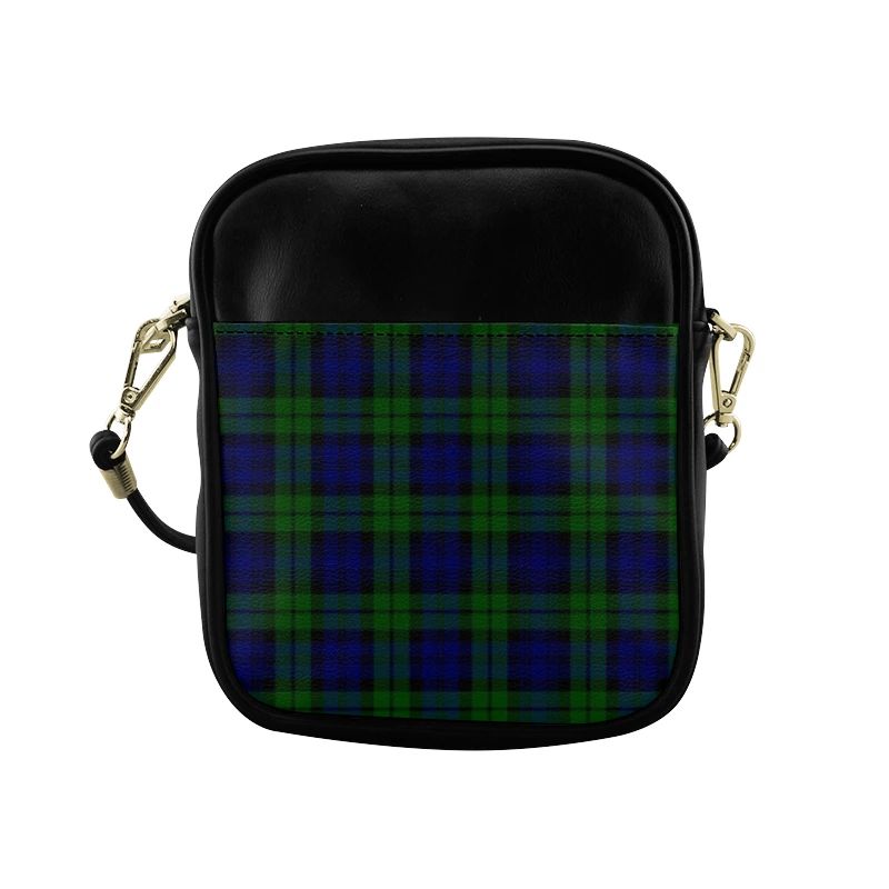 Campbell Modern Tartan Plaid Sling Bag