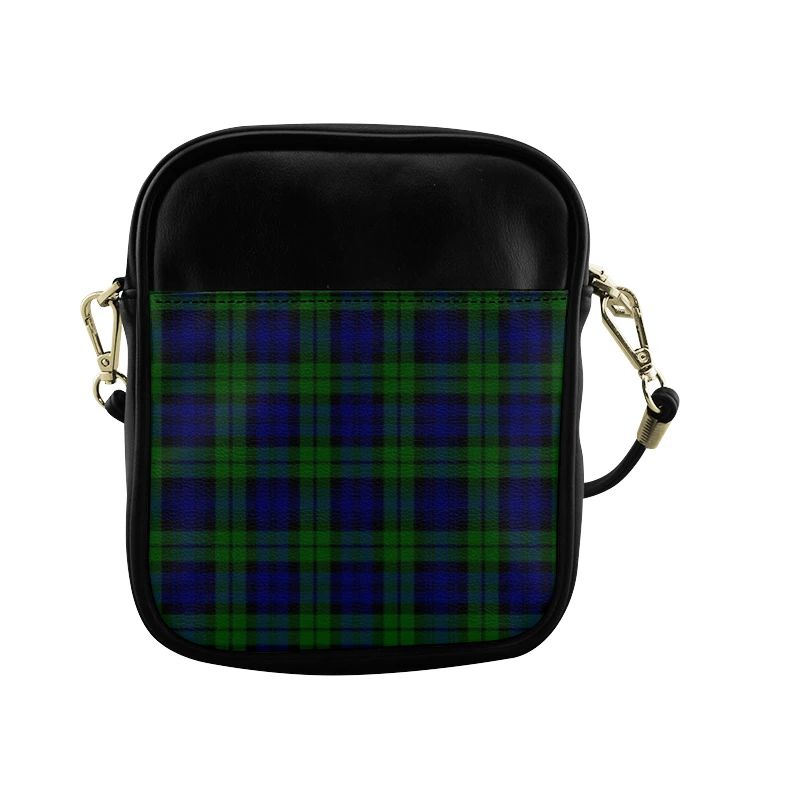 Campbell Modern Tartan Plaid Sling Bag