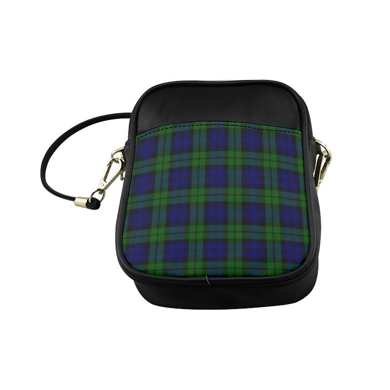 Campbell Modern Tartan Plaid Sling Bag