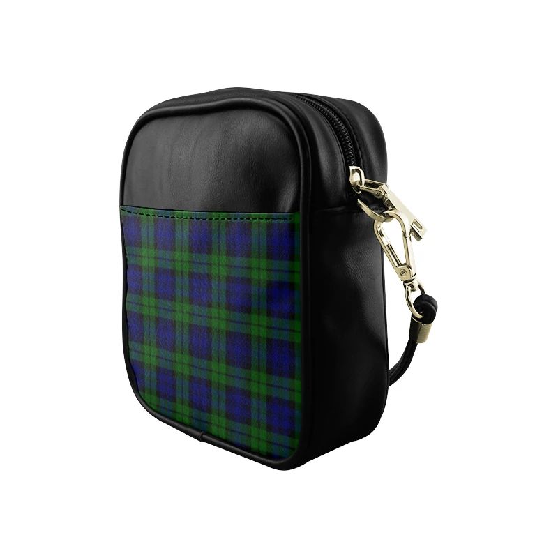 Campbell Modern Tartan Plaid Sling Bag