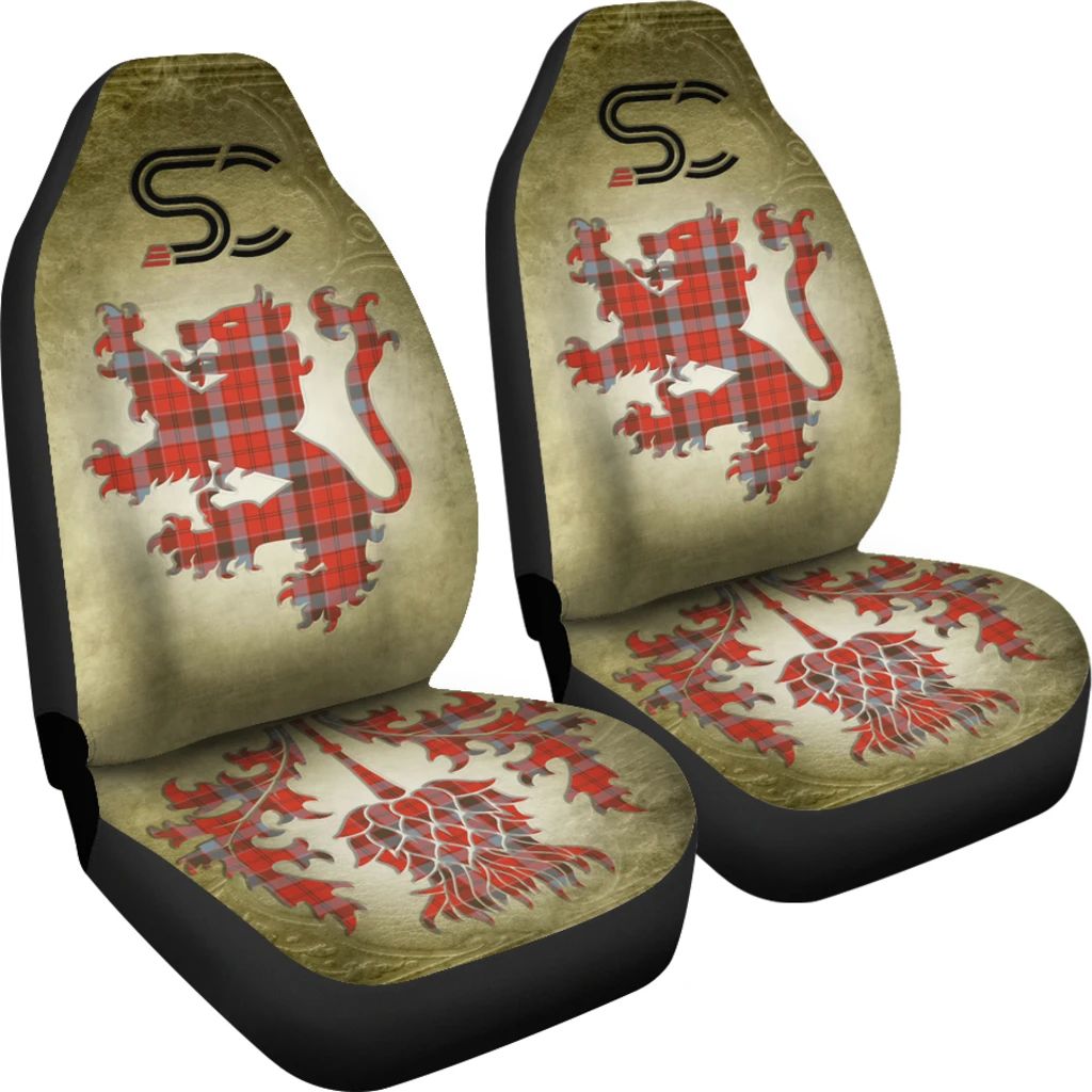 Robertson Weathered Tartan Car Seat Cover Thistle Special Style