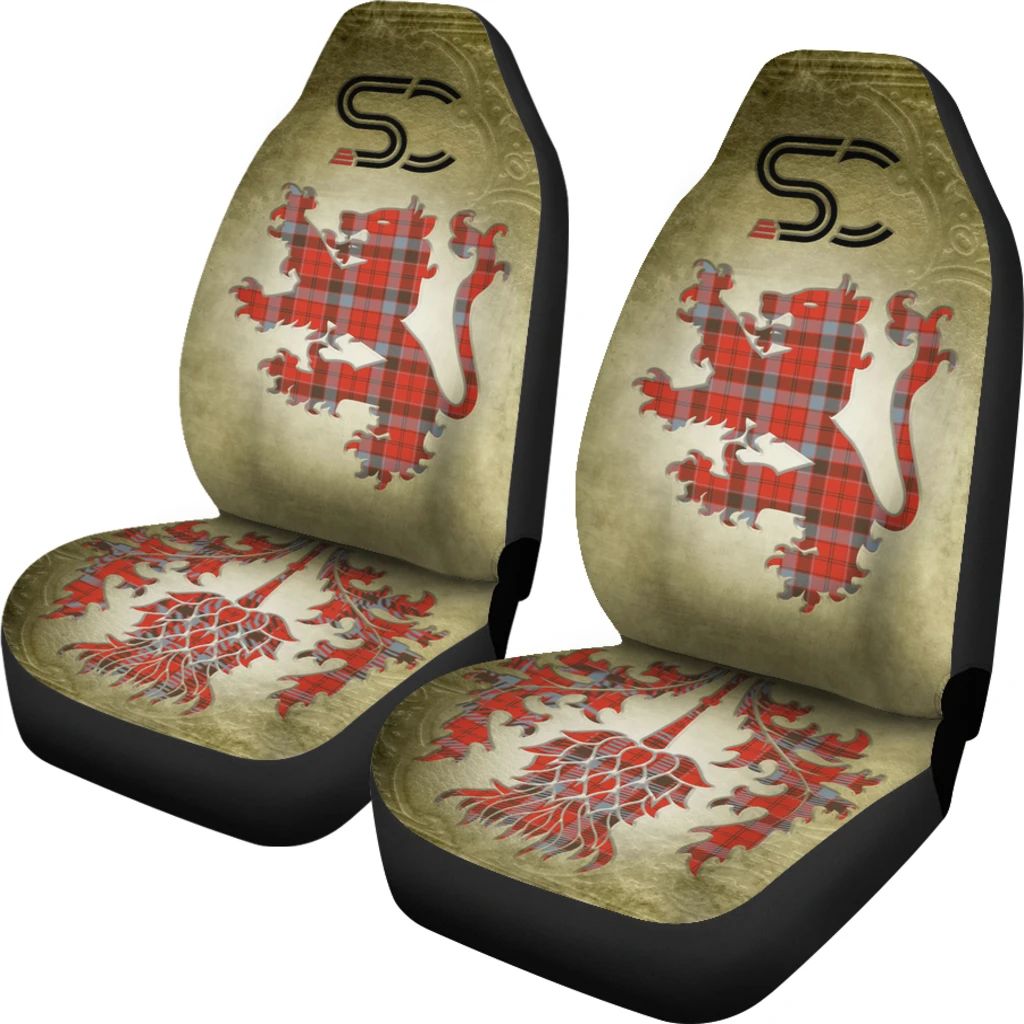 Robertson Weathered Tartan Car Seat Cover Thistle Special Style