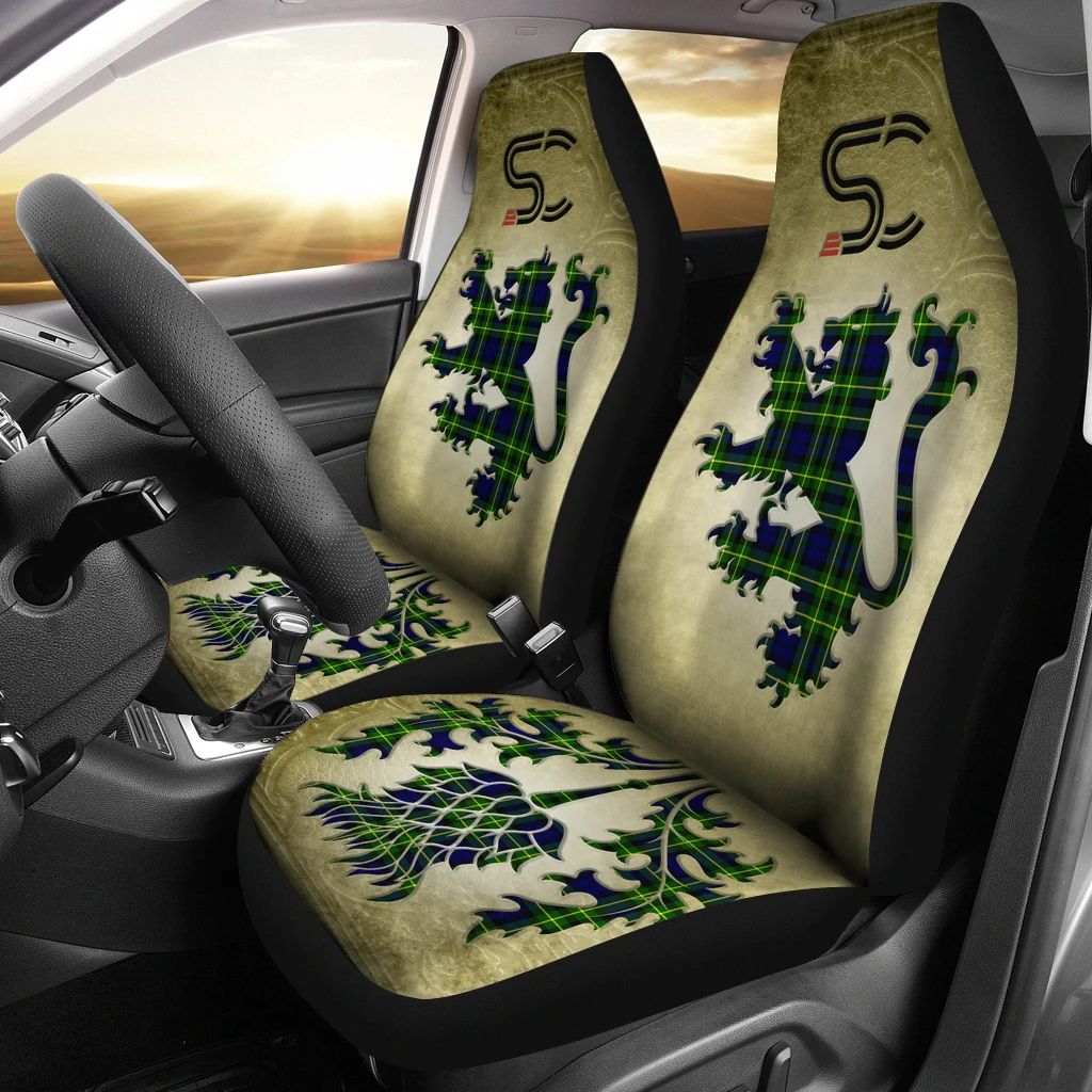 Campbell of Breadalbane Modern Tartan Car Seat Cover Thistle Special Style